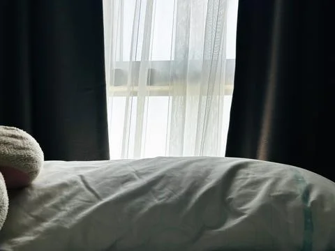 A white mattress Stock Photos