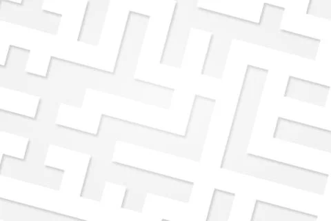 White Maze Concept Texture Stock Illustration