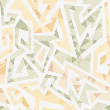 White maze seamless pattern Stock Illustration