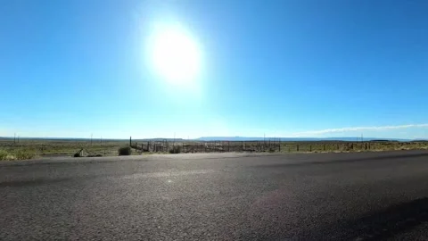 White Mesa, Utah August 06 2023 Timelapse Driving Church Rock 스톡 동영상 304509656