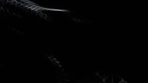 White Mesmerizing Neon Mesh Abstract Pattern Background VJ Loop in 4K 스톡 동영상 334718523