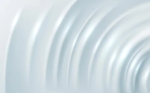 White milk circle wave background Stock Illustration