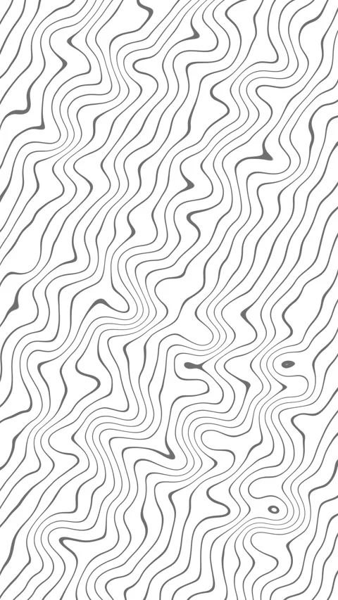 White Minimal Abstract Wavy Lines Background Stock Footage 314259959