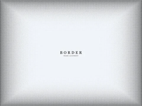 White Minimal Frame with Soft Gray Inner Glow Stock Illustration