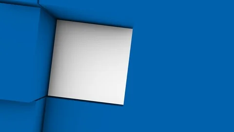 White minimal polygonal grid pattern with some color elements Stock Footage 100633959