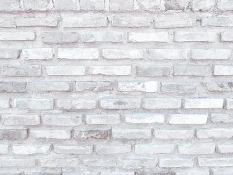 White misty brick wall for background Stock Illustration