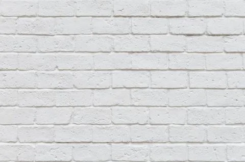 White misty brick wall texture background Stock Photos