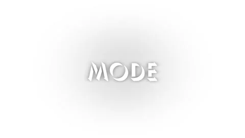 White mode icon with shadow isolated on white background. Stock Footage 207339829