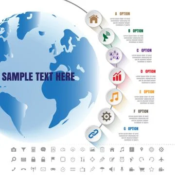 White Modern Infographic Complement Time Line Template イラスト素材