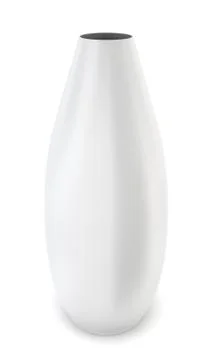 White modern vase Stock Illustration