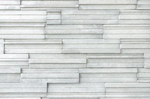 The white modern wall Stock Photos