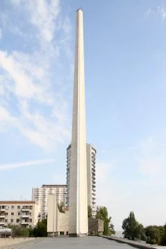 White monument Stock Photos