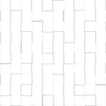 White mosaic pattern Stock Illustration