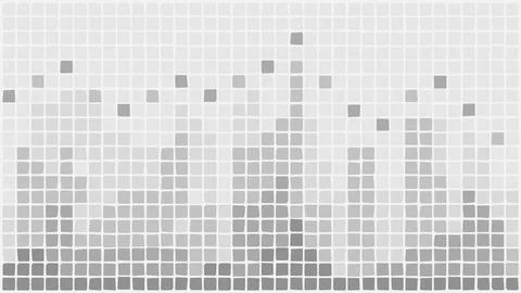 White mosaic tiles texture background. Vector illustration Stock Illustration