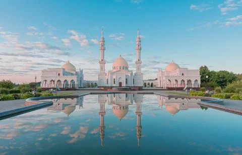 The White Mosque in Bolgar Stock Photos