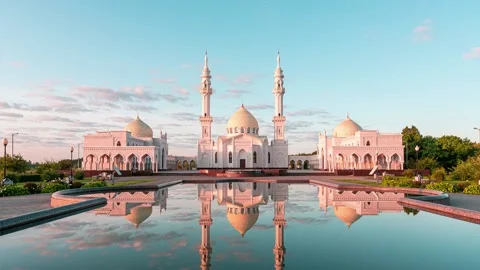 White Mosque Stock Footage 165720582
