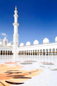 White mosque Stock Photos