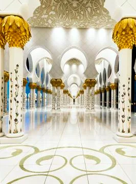 White mosque Stock Photos