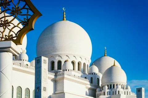 White mosque Stock Photos