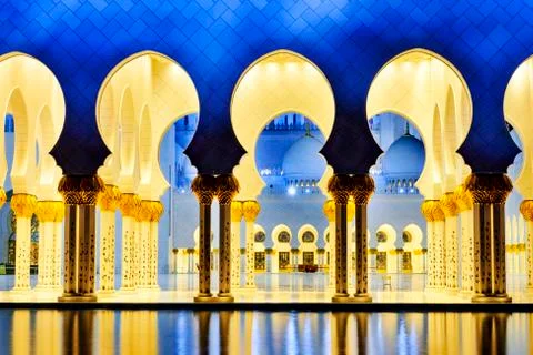 White mosque Stock Photos