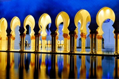 White Mosque Stock Photos