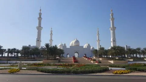 White mosque Stock Photos