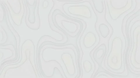 White motion design Modern flowing changing landscape with contour lines Stock Footage 160863052
