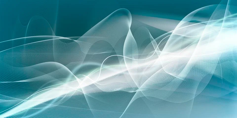 White motion lines background Stock Illustration