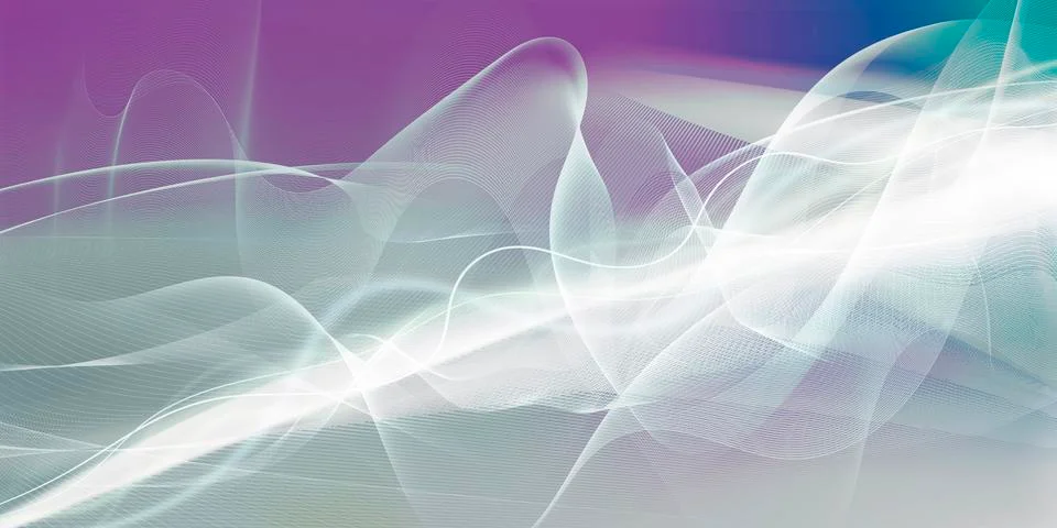 White motion lines background Stock Illustration