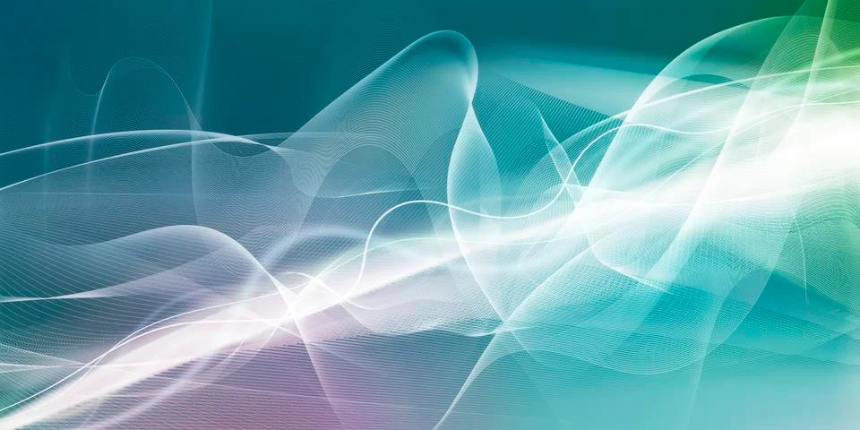 White motion lines background Stock Illustration