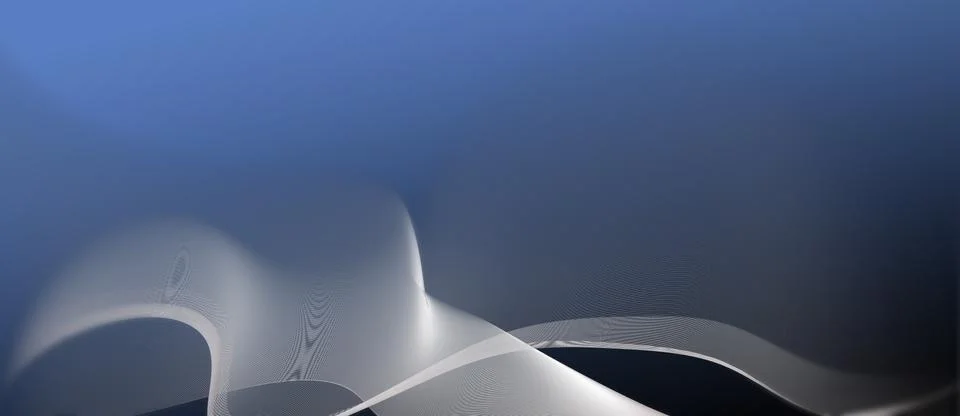 White motion lines background Stock Illustration