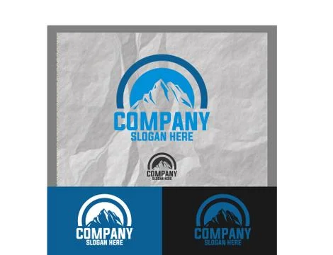 White mountain 1 Stock Illustration