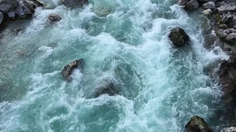 White mountain river Stock Footage 82350997