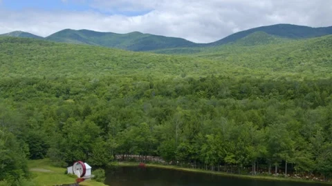 White mountains Stock Footage 201074690