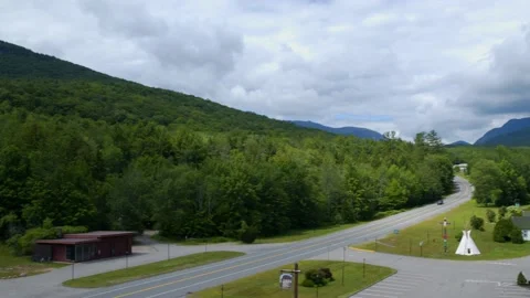 White mountains Video stock 201074725