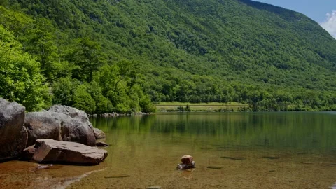 White mountains lake. Video stock 201071778