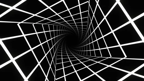 White Moving Bright Elements Background VJ Loop in 4K Stock Footage 304533965