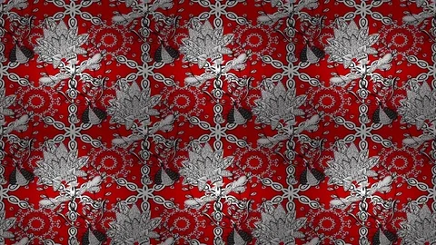 White moving pattern composition Stock Footage 83949010