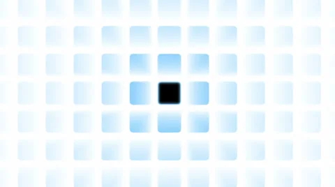 White Moving Squares Pattern (25fps) Stock Footage 35840808