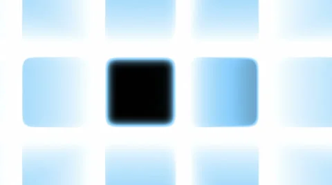 White Moving Squares Pattern, Close (30fps) Stock Footage 35840232