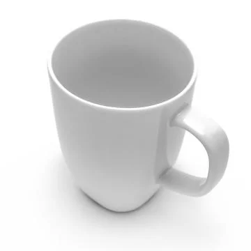 White mug Stock Photos