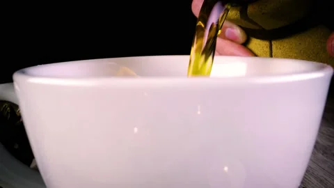 White Mug - Pull Stock Footage 147944939