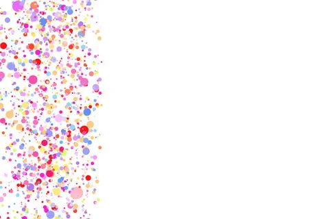 White multicolor background, colorful vector texture with circles. Splash effect Illustrazione stock