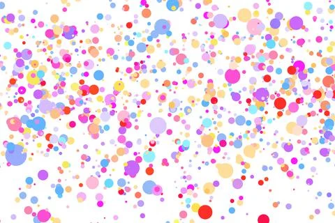 White multicolor background, colorful vector texture with circles. Splash effect Illustrazione stock
