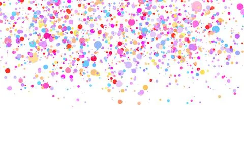 White multicolor background, colorful vector texture with circles. Splash effect Stock Illustration
