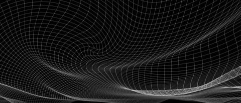 WHITE NEON ABSTRACT LINES  VJ ANIMATION Stock Footage 165678992