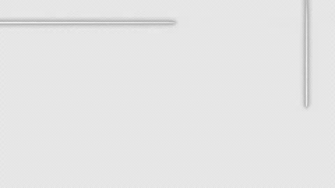 White neon line segments moving across screen alpha loop Stock Footage 336087707