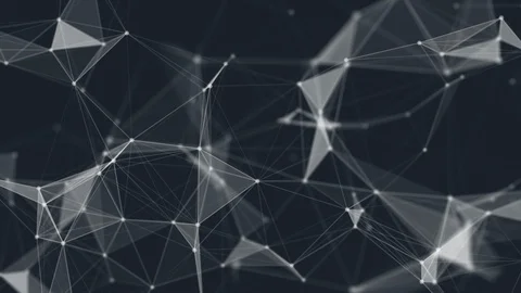 White network lines technology background Stock Footage 88742484