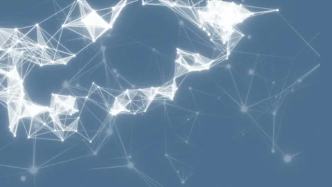 White nimbus on blue. Minimalistic space background. . Seamless loop. Stock Footage 101388378