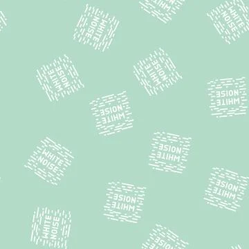 White noise line seamless pattern Stock Illustration